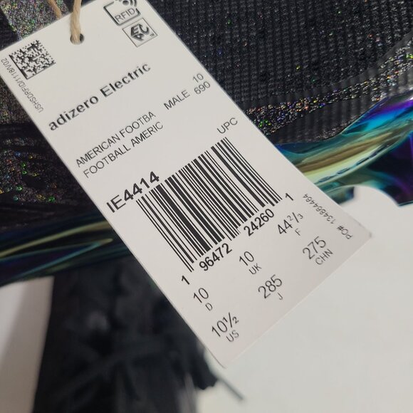 NEW Adidas Adizero Electric Speed Juice Pack Football Cleats IE4414 Size 10.5 - Picture 8 of 8